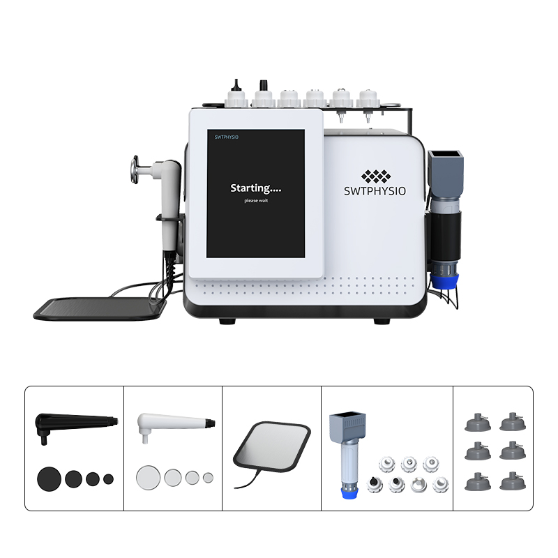 448kHz Ret Cet RF Tecar Therapy EMS Vacuum Cupping Machine with Shock Wave Slimming Machine
