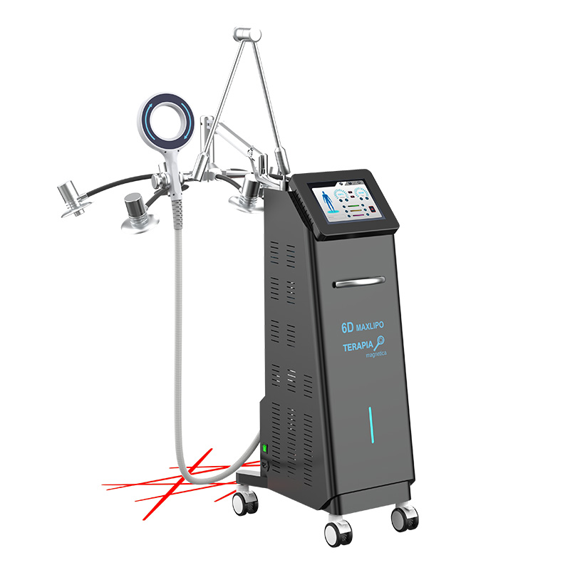 6D Laser Magnetolith Magneto Therapy Physio Magneto Pulsed Electromagnetic Field Super Transduction Machine