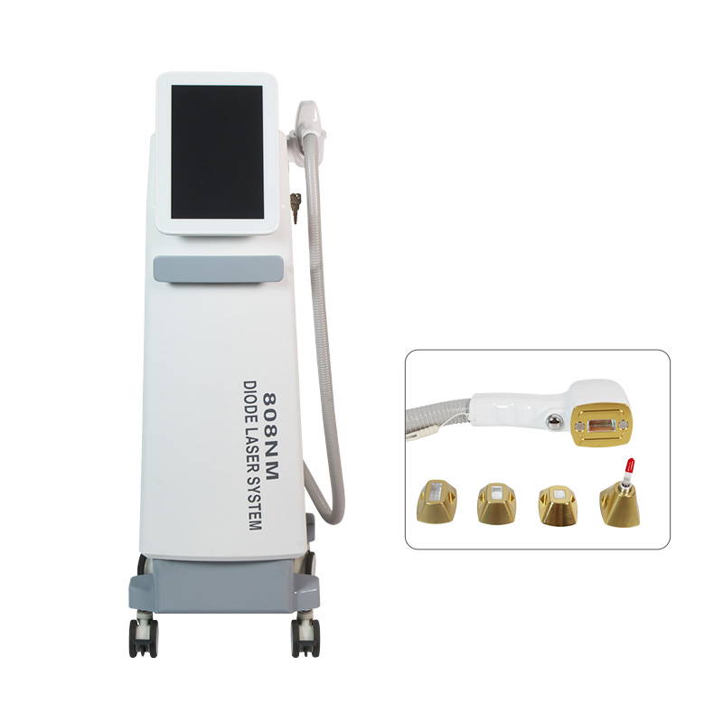 755 808 1064nm Hair Removal Laser System Permanent Hair Removal Machine