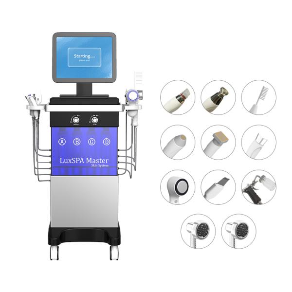 15 in 1 multifunction Hydro hydra skin analyzer oxygen beauty Machine dermabrasion beauty Machine
