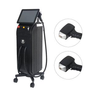 High Power 808nm Hair Removal Laser Machine System with 2 Diode Laser Handles